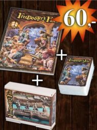 The starter deal contains everything you need to, you guessed it, start. In addition to the starter box for your favourite crew, it contains the full-colour basic rulebook and the necessary playing cards. Even better: it saves you a few doubloons compared to buying everything separately. With us so far?